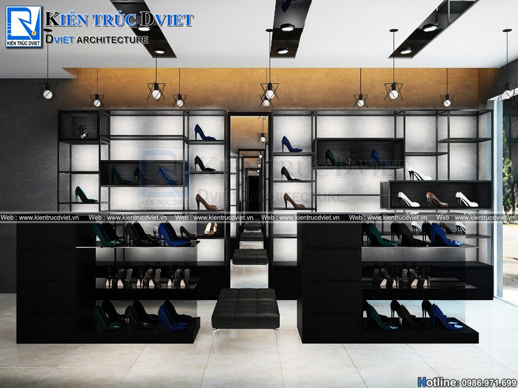 Thiet ke noi that shop giay dep dep 60m2 tại TP.Hai Duong (5)