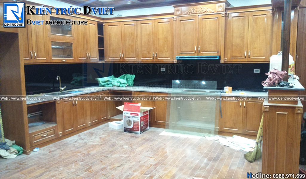 thi cong noi that nha pho tan co dien 120m2 tai TP. Nam Dinh (3)