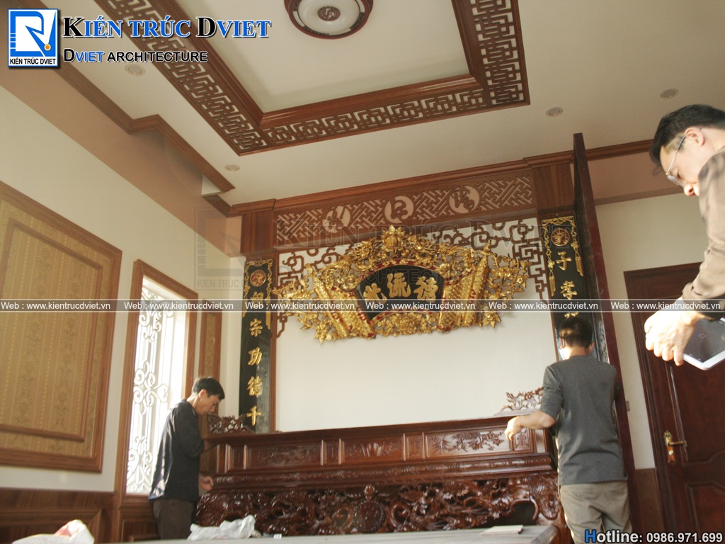 thi cong noi that tan co dien biet thu Pháp 3 tang tai Thanh Hoa (17).jpg