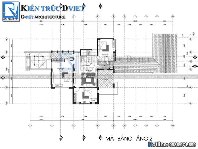 Mat bang tang 2 biet thu vuon 2 tang 1 tum 210m2 hien dai voi mai thai tai Phu Ly - Ha Nam