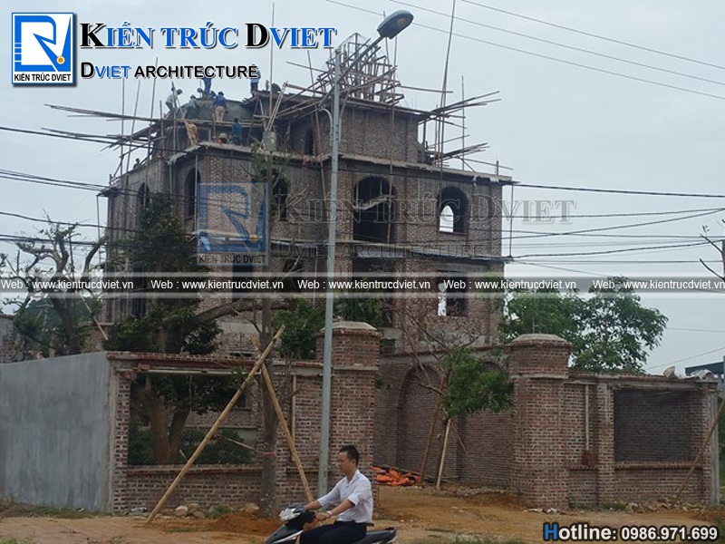 Thiet ke biet thu lau dai Phap 3 tang 1 tum (6)