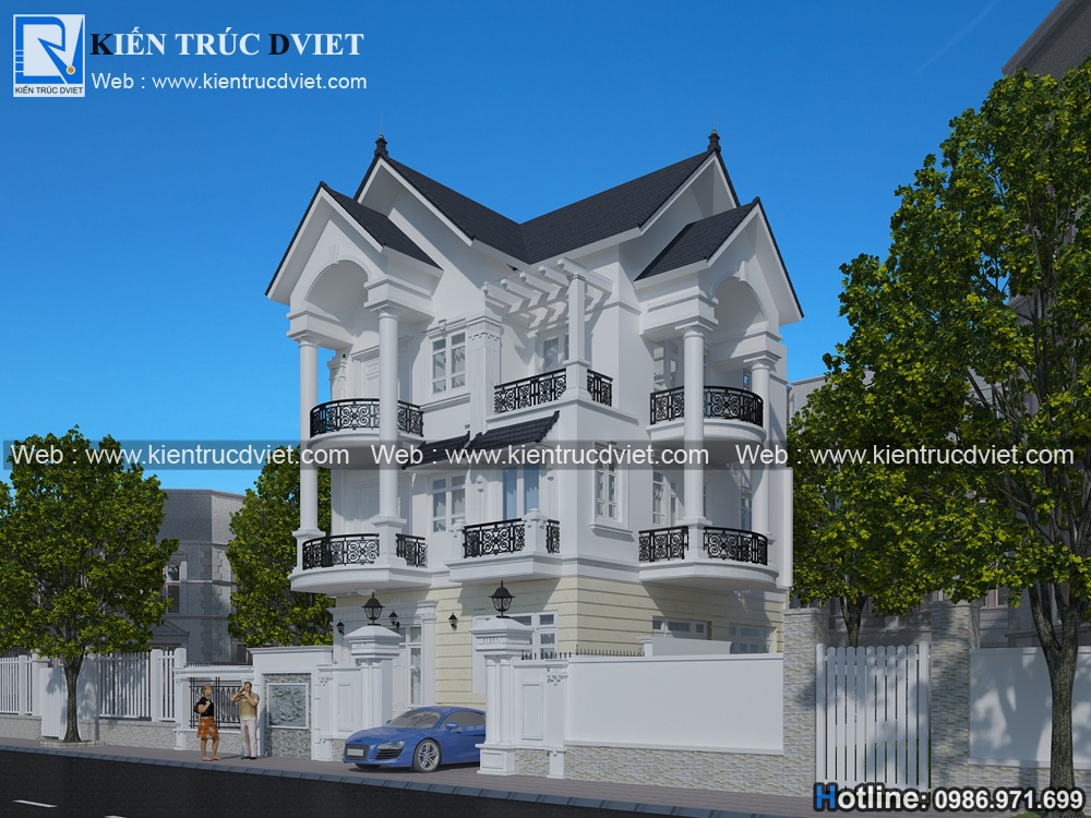 Thiet ke biet thu tan co dien dẹp 3 tang(4)