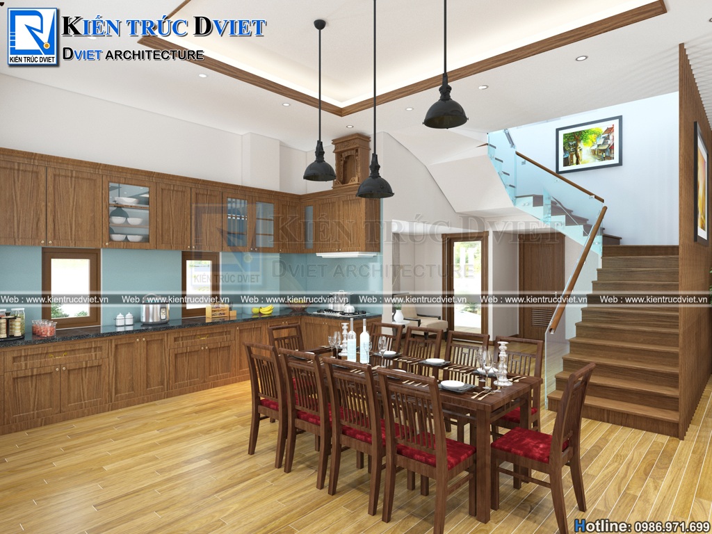 thiet ke noi that bep an 40m2 biet thu Quang Binh (15)