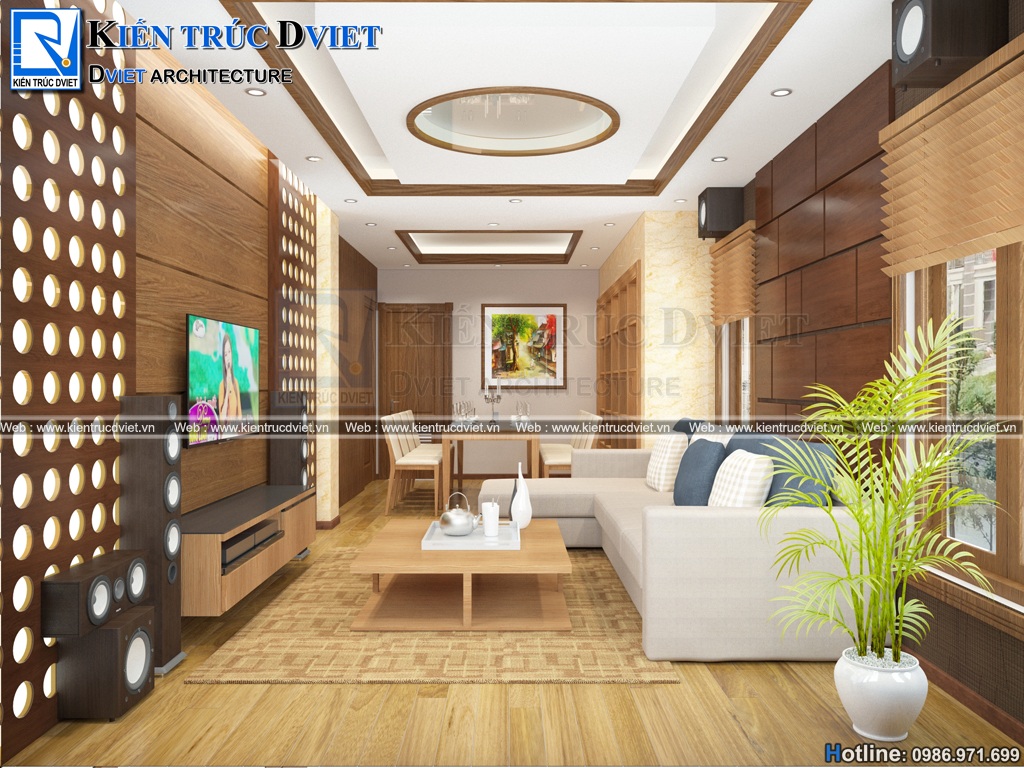 thiet ke noi that phong karaoke 30m2 biet thu Quang Binh (4)