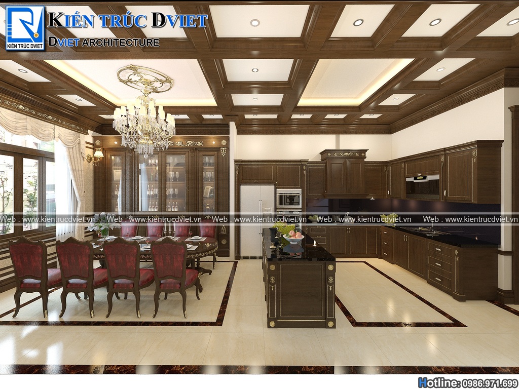 thiet ke noi that phong khach tan co dien 24m2 (5)