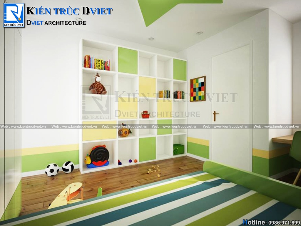 thiet ke noi that tan co dien biet thu Gamuda Quan Hoang Mai (9)