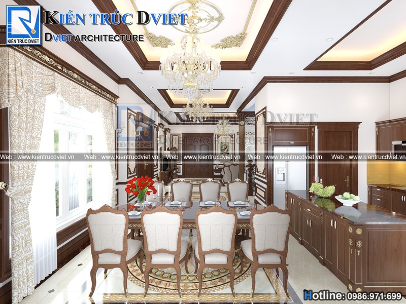 Thiet ke noi that bep an tan co dien 36m2 (1)