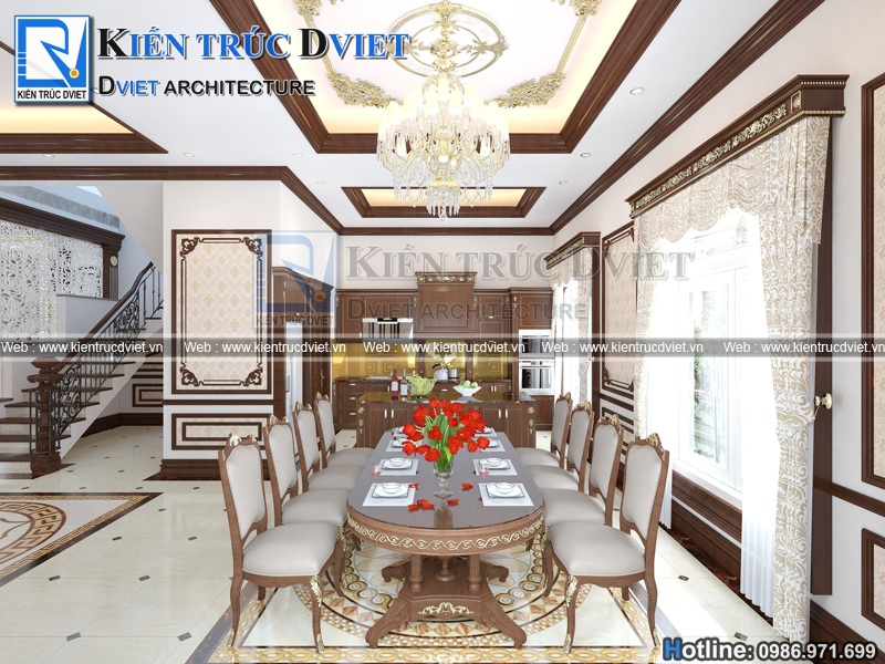 Thiet ke noi that bep an tan co dien 36m2 (2)