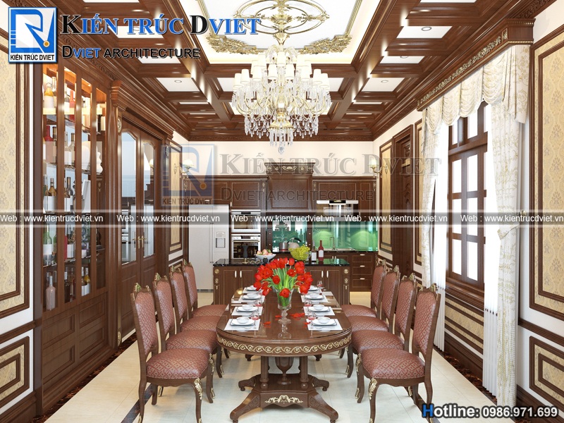 thiet ke noi that bep an tan co dien 30m2 (1)