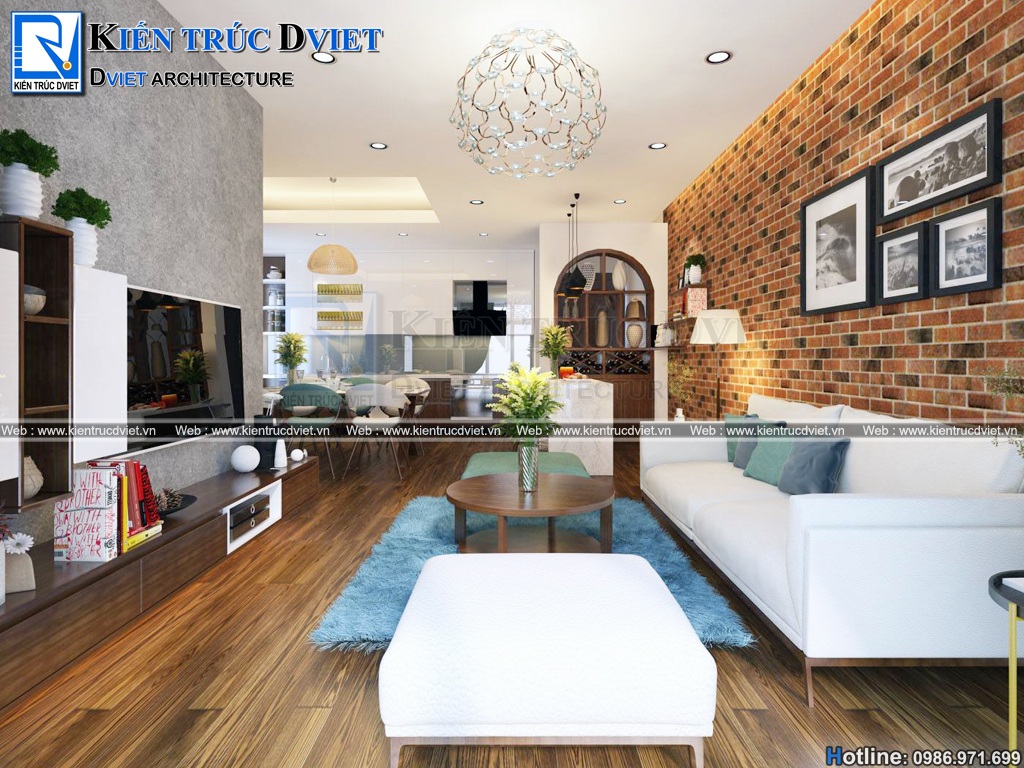 Thiet ke noi that chung cu 3 phong ngu 111,7m2 Star City - Le Van Luong (2)