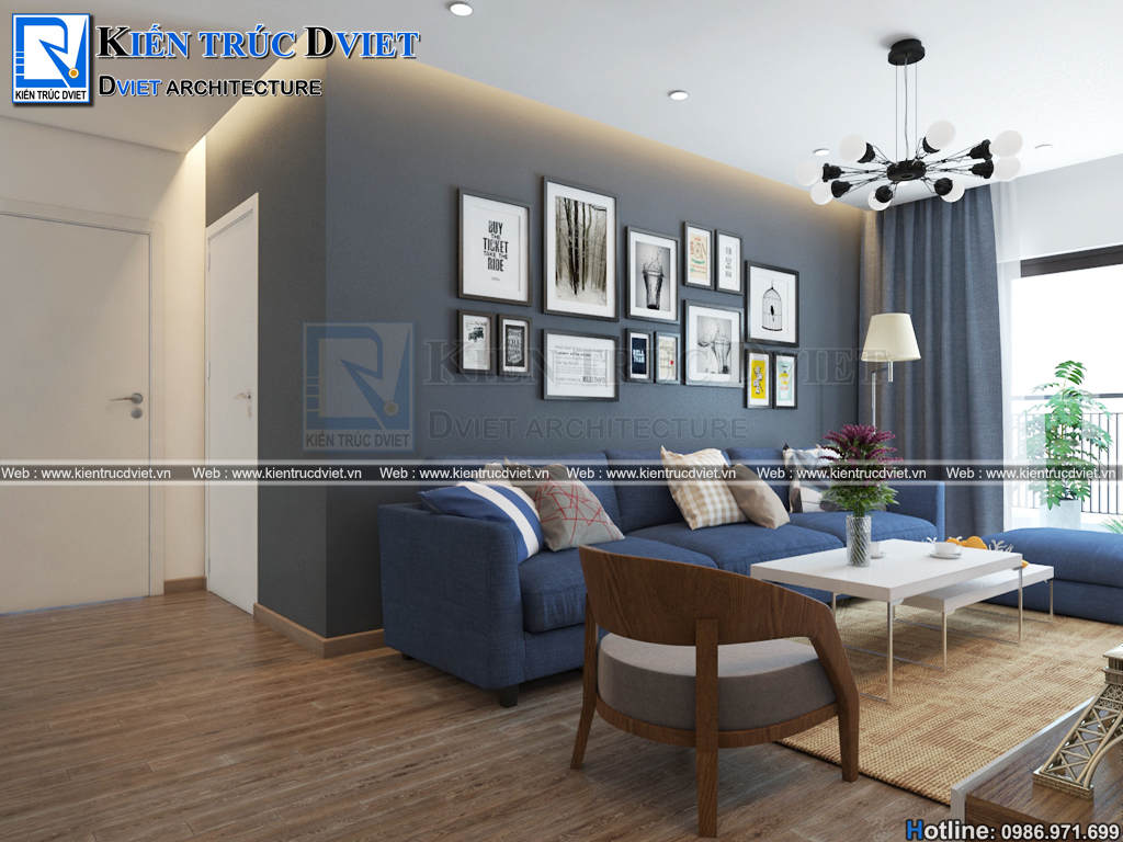 thiet ke noi that chung cu 100m2 Goldmark City (4)