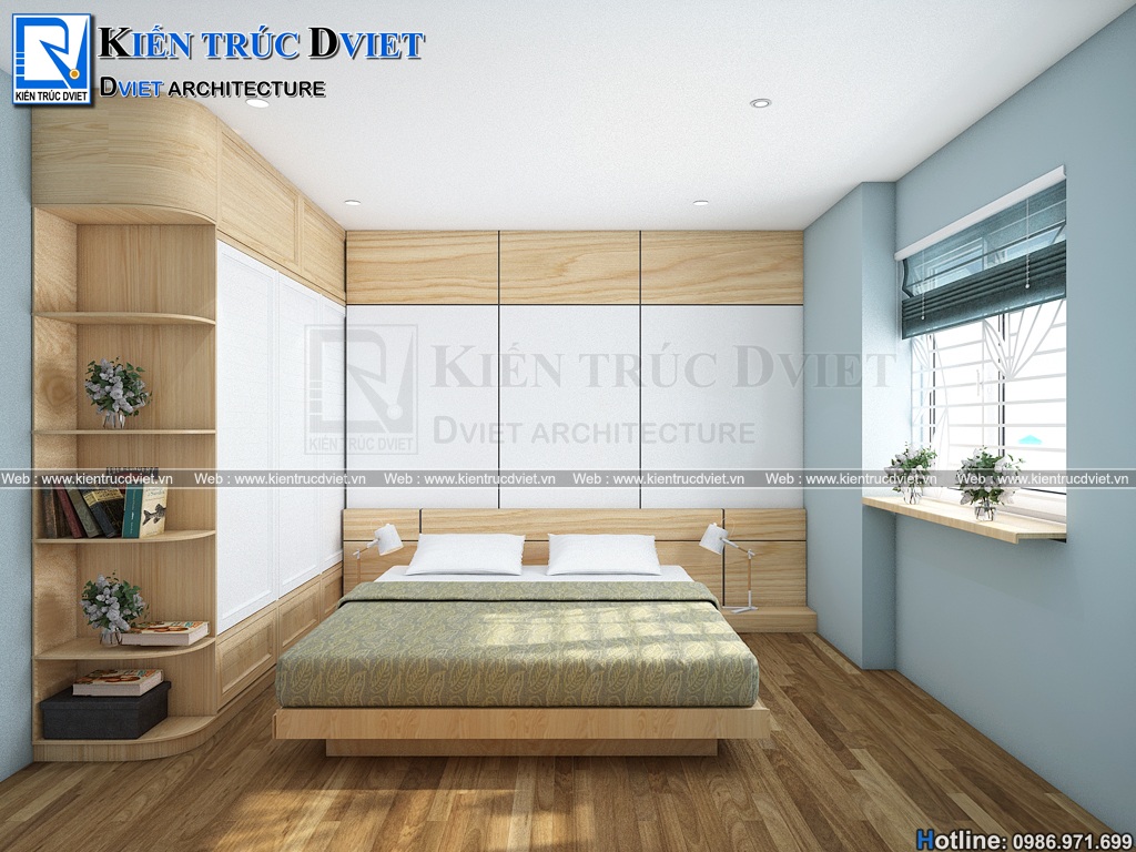 thiet ke noi that chung cu 2 phong ngu 84m2 Tan Hoang Minh - Hoang Cau (6)