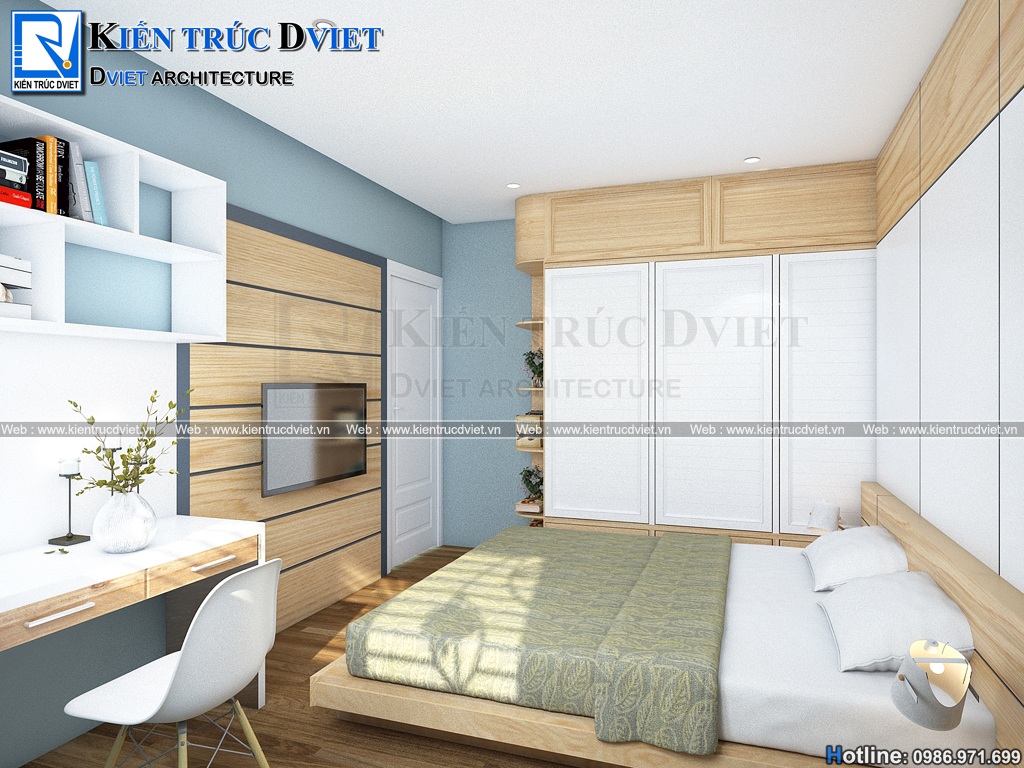 thiet ke noi that chung cu 2 phong ngu 84m2 Tan Hoang Minh - Hoang Cau (7)