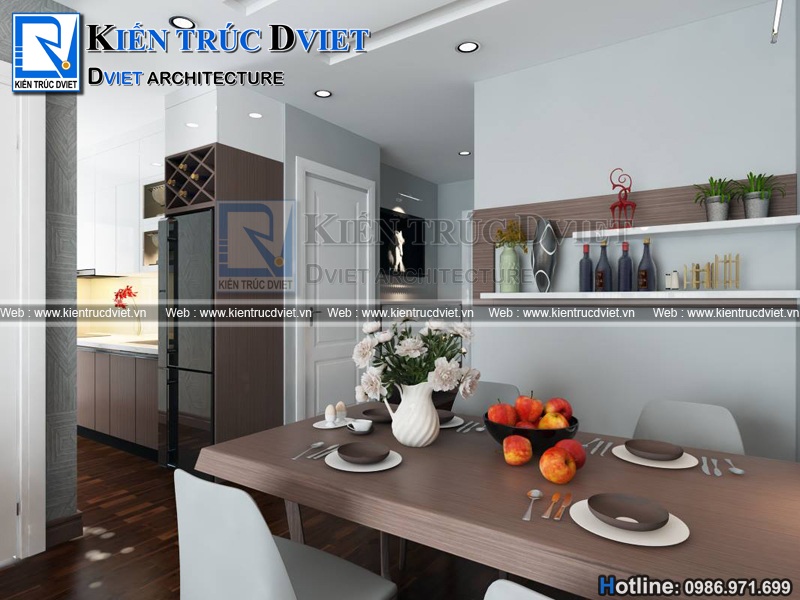 Thiet ke noi that chung cu 104m2 New Skyline - Van Quan (5)