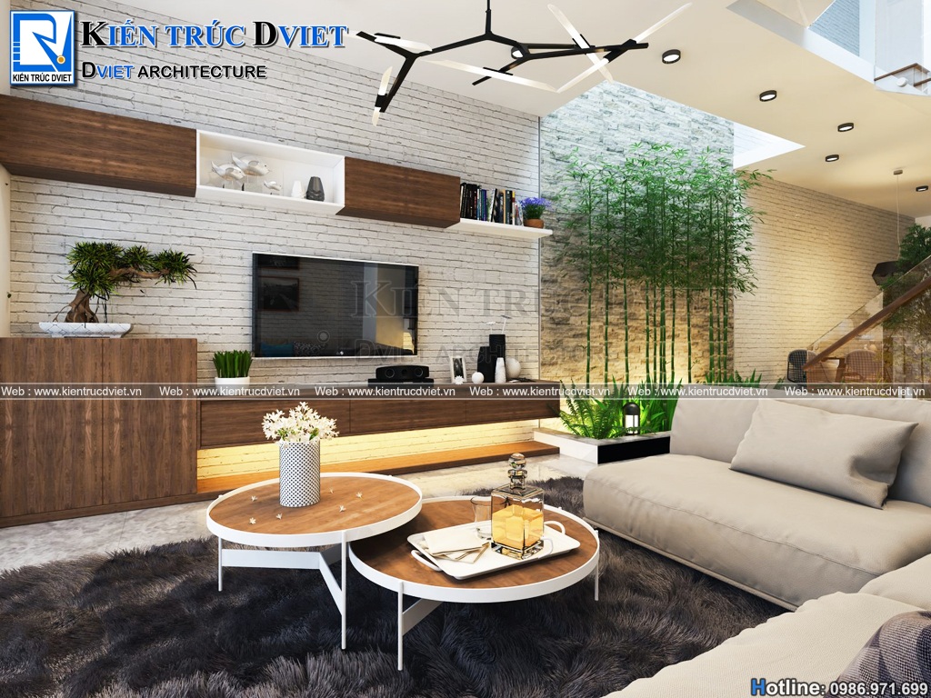 Thiet ke noi that nha lo pho (nha ong) hien dai 4x12m tai Ha Dong (2)