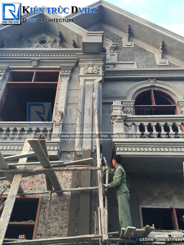 thiet ke nha pho 3 tang kieu phap 8,1x11m tai Bac Ninh (4)