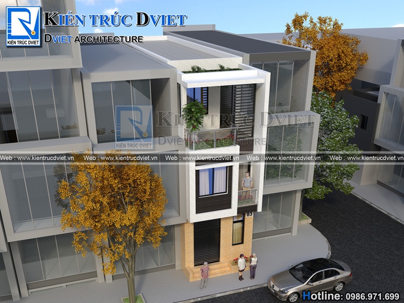 thiet ke nha pho hien dại 3 tang TP_ Hai Duong (3)