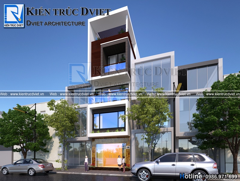 thiet ke nha pho hien dai 4 tang 1 tum 5x12m tai TP. Hai Duong (4)