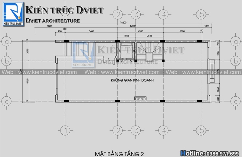 mat bang tang 2 nha pho 6,5 tang tan co dien Phap