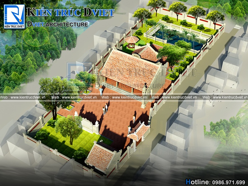 thiet ke nha tho họ 3 gian chu Dinh tai Ninh Binh (3)