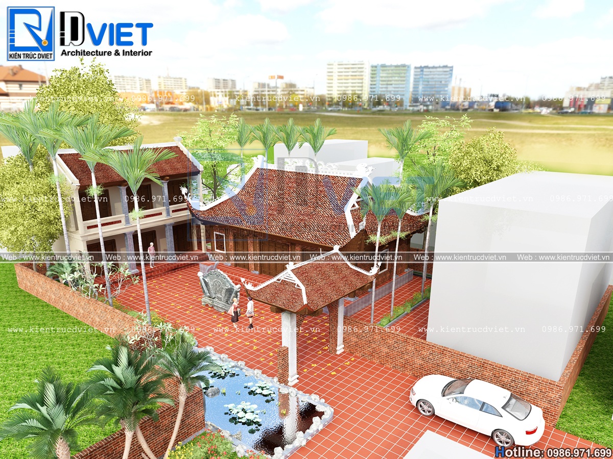 thiet ke nha tho ho 3 gian 4 mai tai Ha Tinh (2)