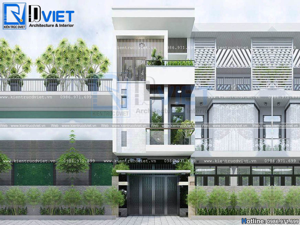 thiet ke nha ong hien dai 3 tang 4x12m tai Quang Ninh (3)