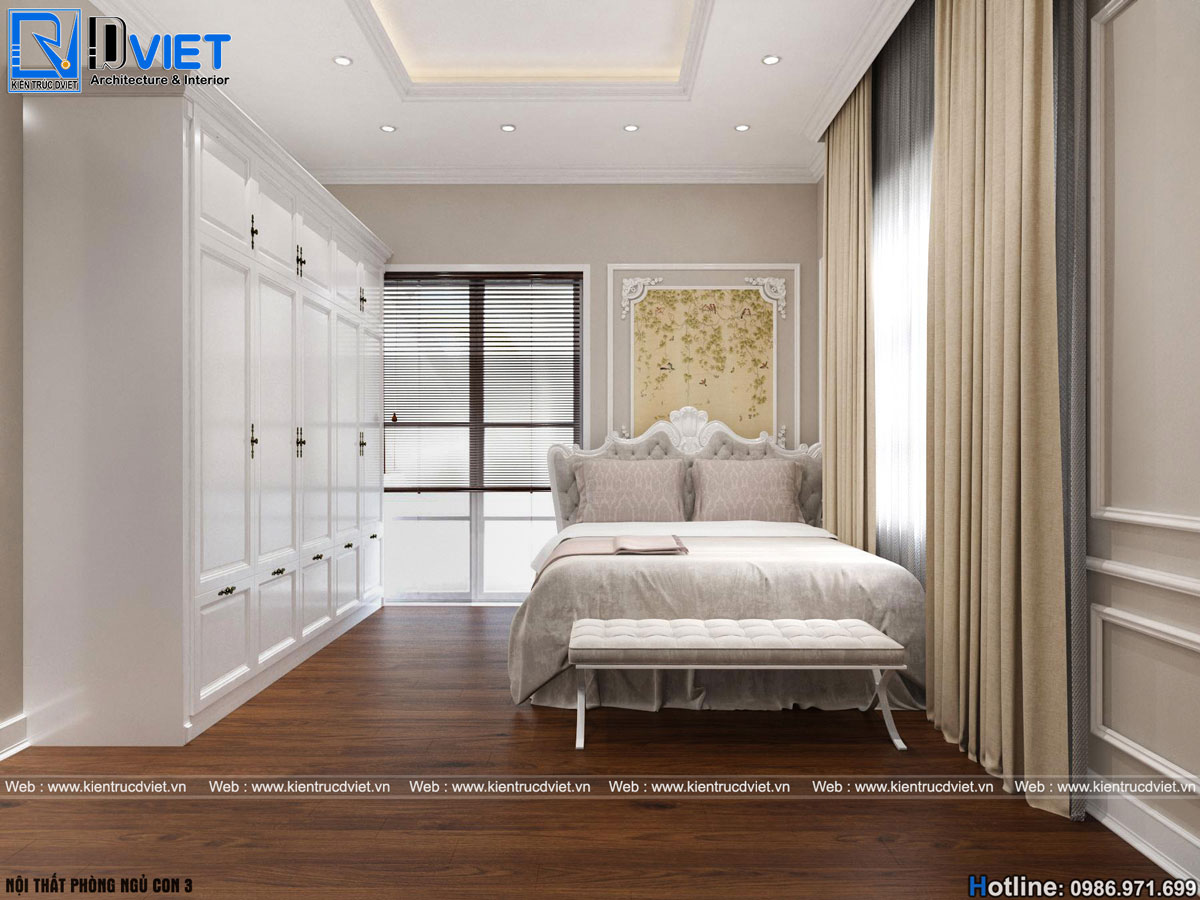 thiết kế nội thất biệt thự tân cổ điển đẹp đẳng cấp (11)