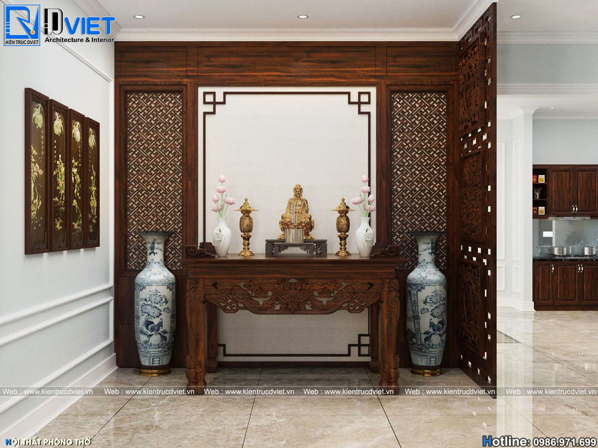 thiết kế và thi công nội thất biệt thự tân cổ điển tại Vĩnh Phúc (3)