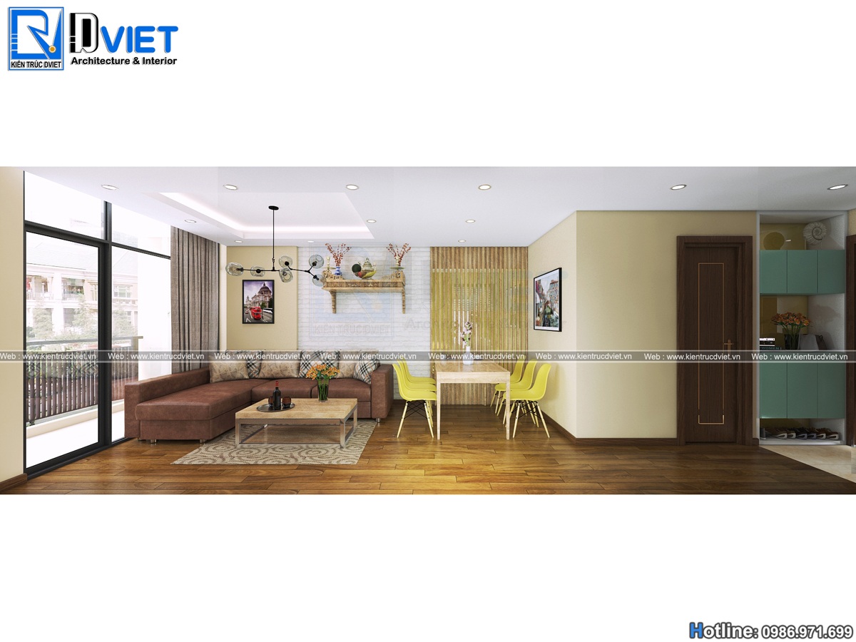 thiet ke noi that can ho chung cu 2 phong ngu hien dai 60m2 dep (4)