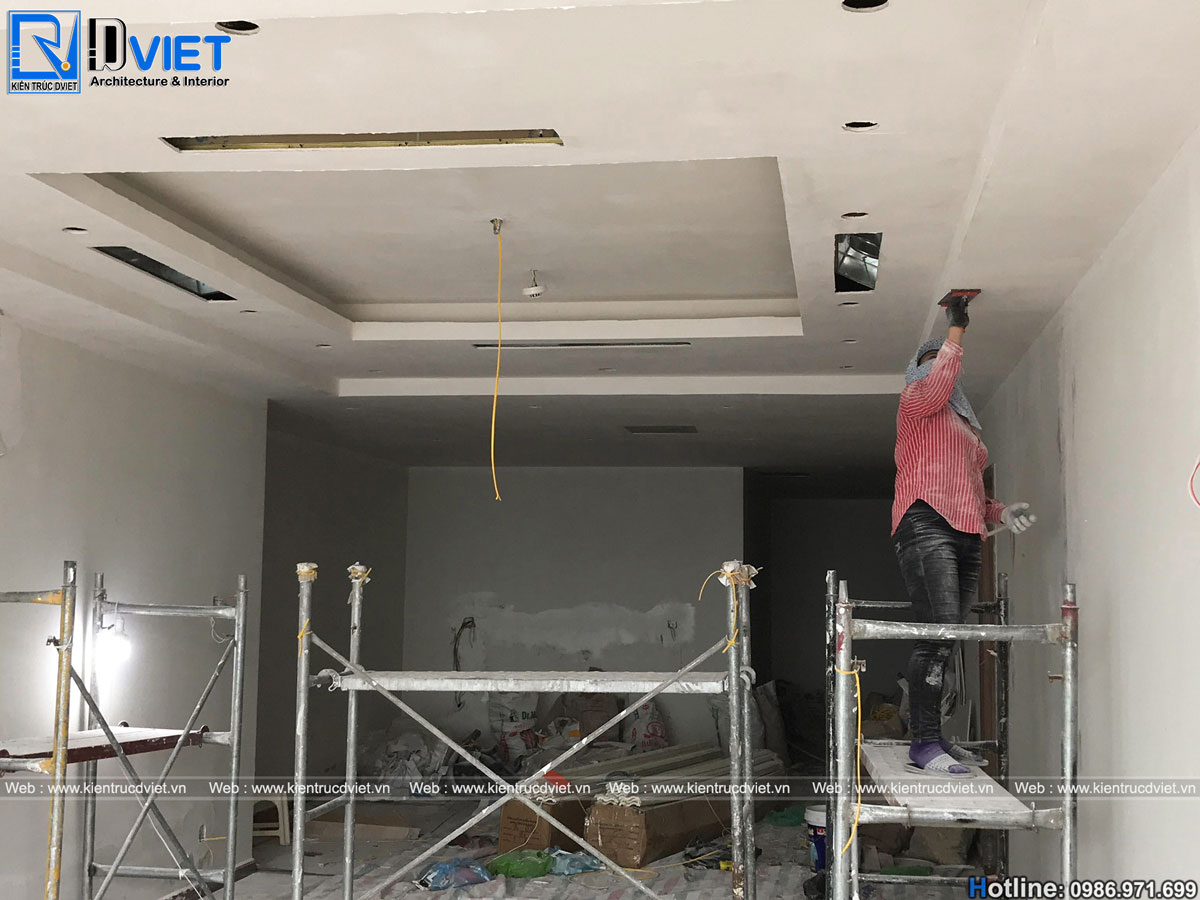 thiết kế thi công nội thất tân cổ điển chung cư 3 phòng ngủ Discovery Cầu Giấy (13)