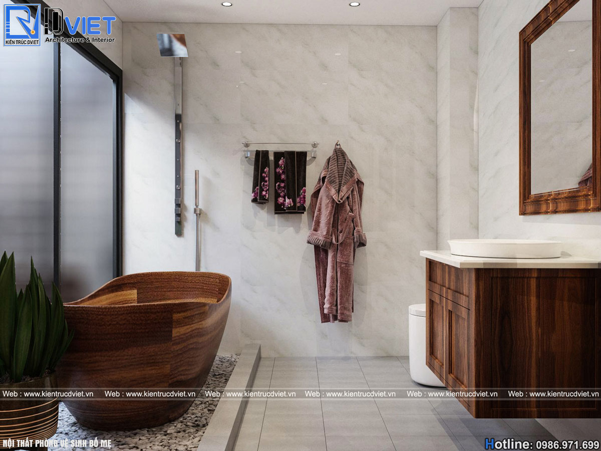 thiết kế và thi công nội thất nhà ống tân cổ điển tại Hà Nội(8)