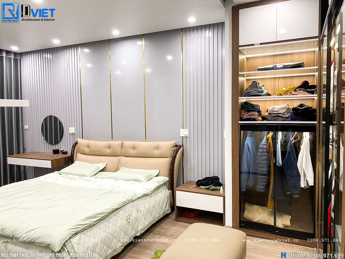 thiết kế thi công nội thất nhà ống hiện đại 3 tầng 6x14m tại Hà Giang (30)