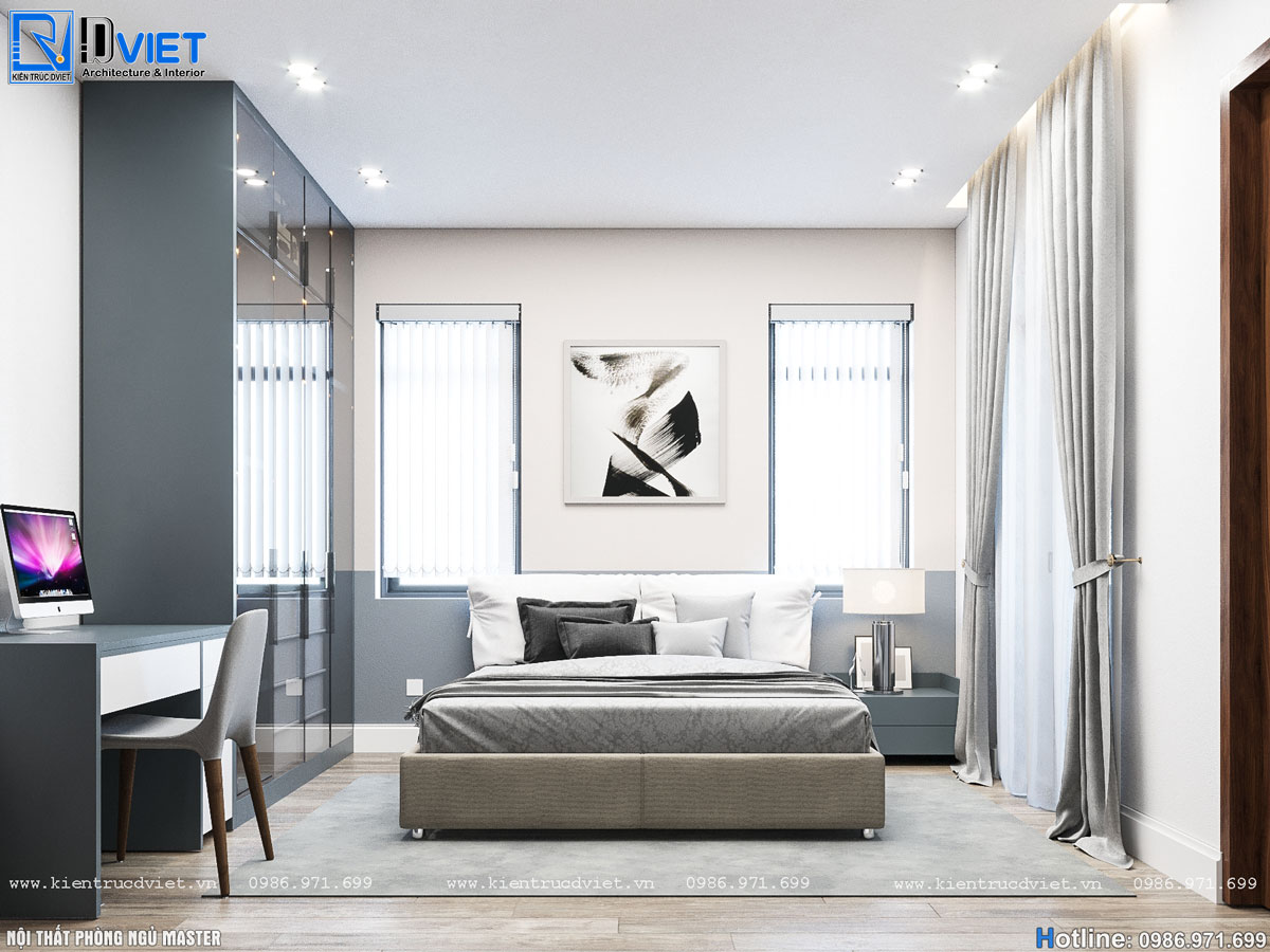 thiết kế nội thất nhà ống hiện đại 2 tầng 6x21m tại Thanh Trì - Hà Nội (5)