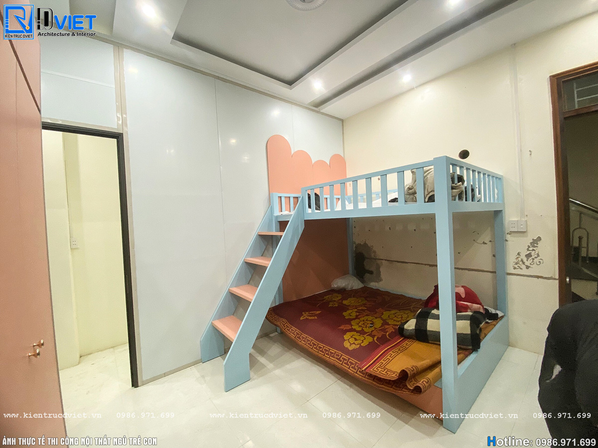 thiết kế thi công nội thất nhà ống hiện đại 5x16m tại Hà Giang (16)