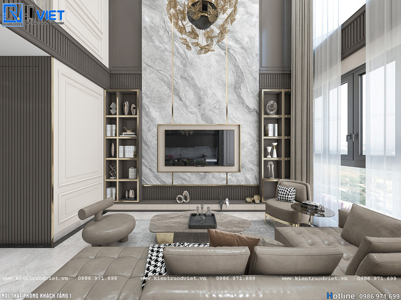 Thiết kế nội thất căn hộ Duplex chung cư Swanlake Residences Ecopark