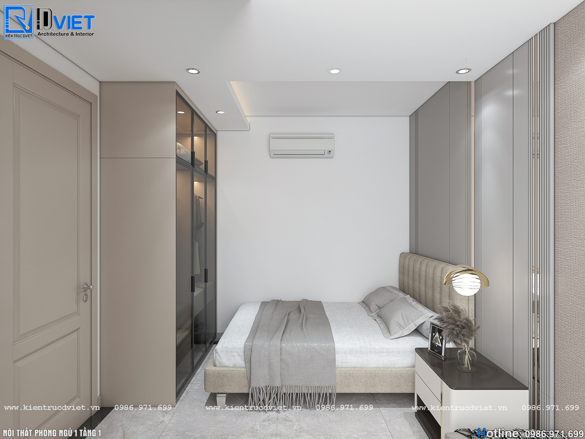 thiết kế nội thất căn hộ Duplex chung cư Swanlake Residences Ecopark (11)