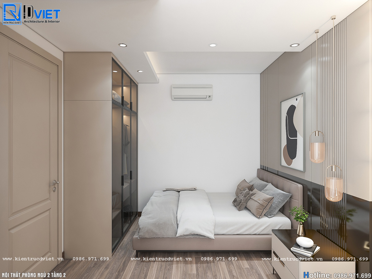 thiết kế nội thất căn hộ Duplex chung cư Swanlake Residences Ecopark (14)