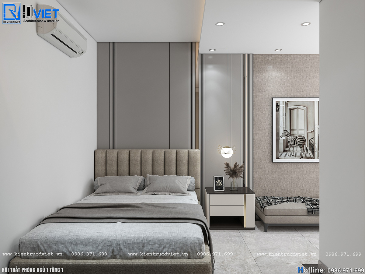 thiết kế nội thất căn hộ Duplex chung cư Swanlake Residences Ecopark (9)