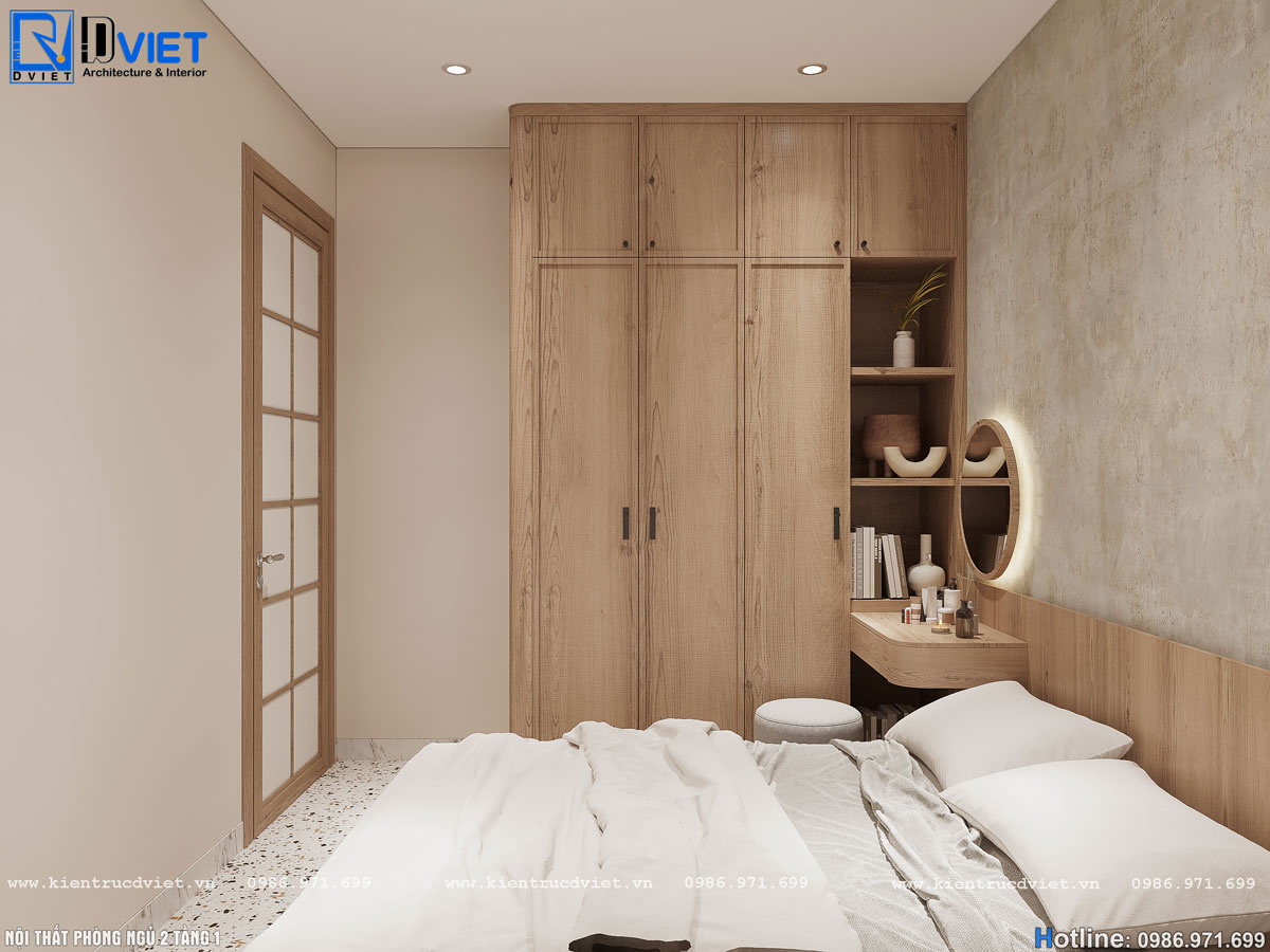 thiết kế nội thất phong cách Japandi Nhật Bản tại Hưng Yên (11)