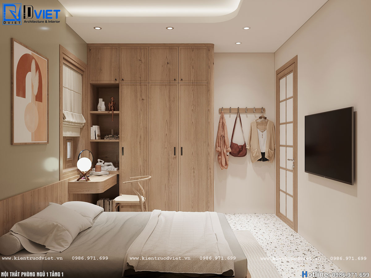 thiết kế nội thất phong cách Japandi Nhật Bản tại Hưng Yên (7)