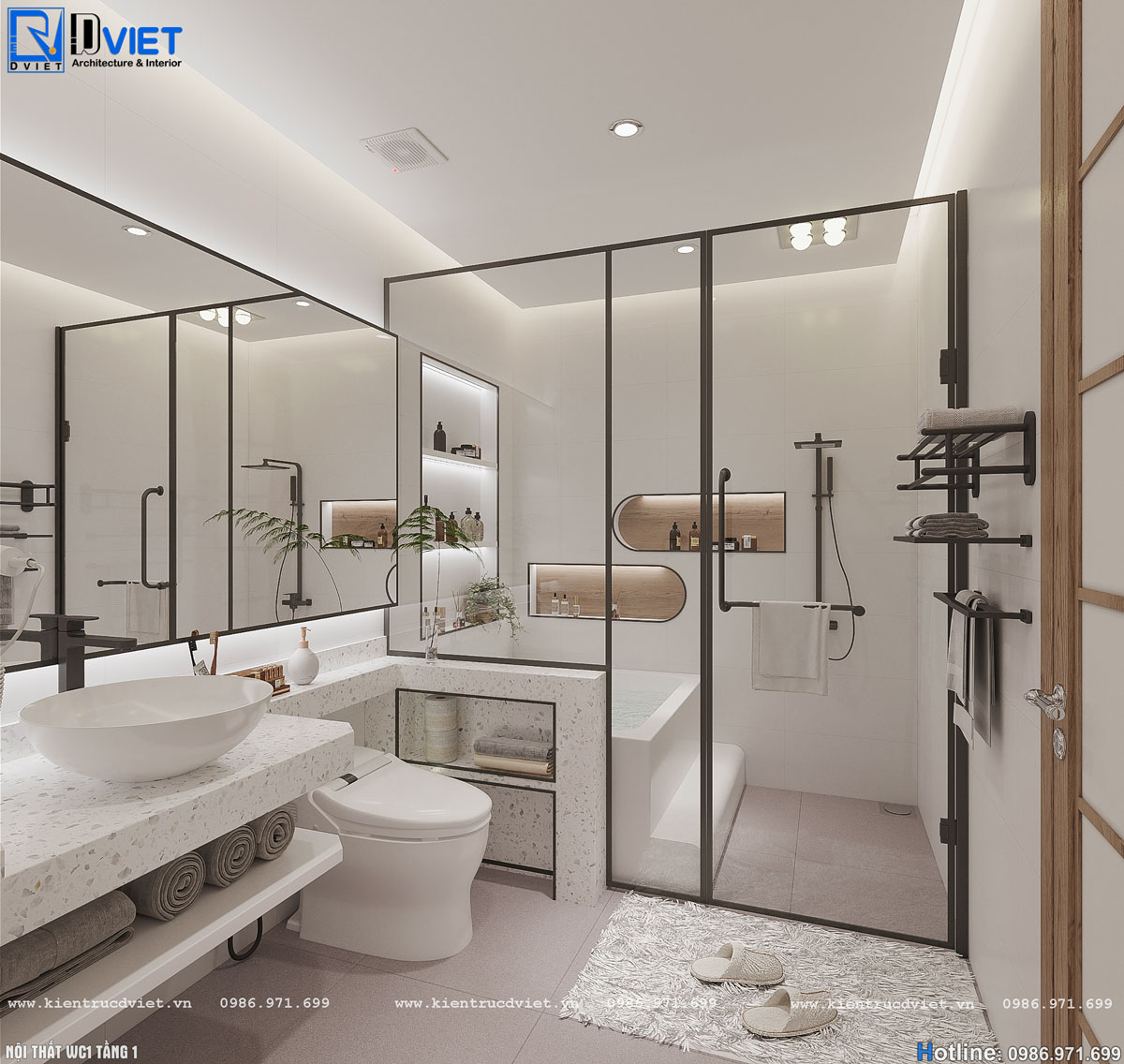 thiết kế nội thất phong cách Japandi Nhật Bản tại Hưng Yên (8)
