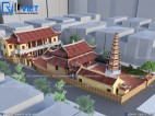 Thiết kế cải tạo chùa cổ tại Phúc Thọ - Hà Nội
